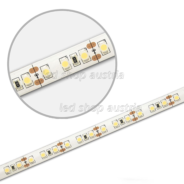 (Bild für) LED Strip 12V IP66 120 LED/m 5m selbstklebend warmweiß