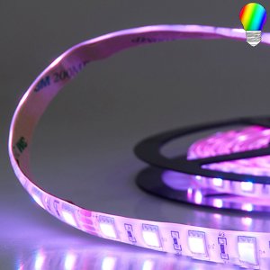LED RGB Flexband, 24V DC, 14,4W, IP66, 60 LED/m