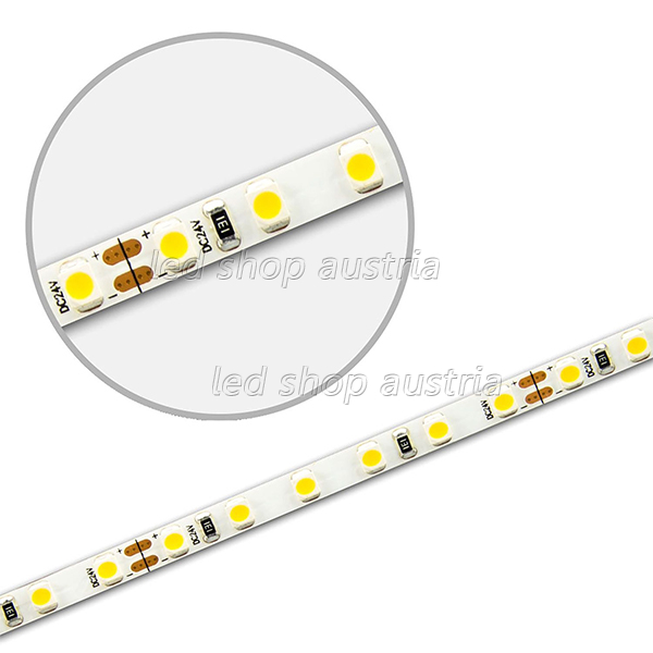 LED Strip Micro 24V 120LED/m 5m Rolle selbstklebend neutralweiß