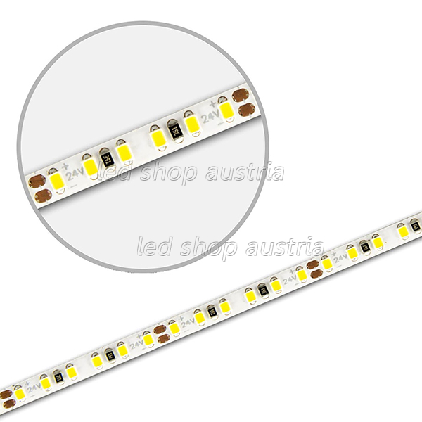 LED Strip Micro 24V 240LED/m 5m Rolle selbstklebend warmweiß