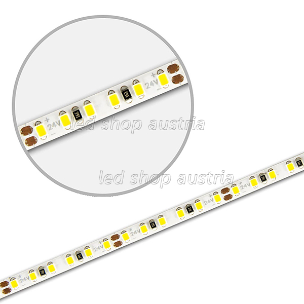 LED Strip Micro 24V 240LED/m 5m Rolle selbstklebend warmweiß