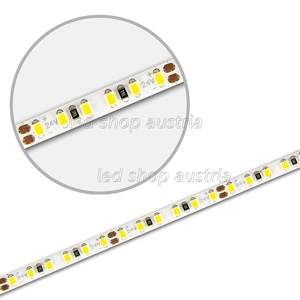 LED Strip Micro 24V 240LED/m 5m Rolle selbstklebend warmweiß