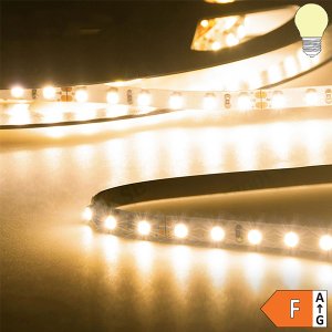 LED Strip Micro 24V 120LED/m 5m Rolle selbstklebend warmweiß