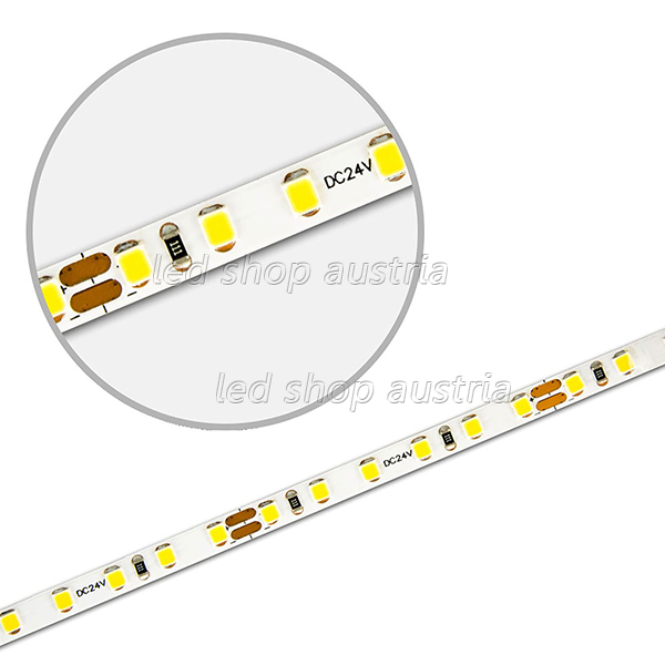 LED Strip Micro 24V 120LED/m 5m Rolle selbstklebend warmweiß