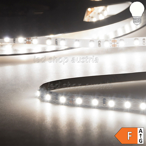 LED Strip Micro 24V 120LED/m 5m Rolle selbstklebend neutralweiß