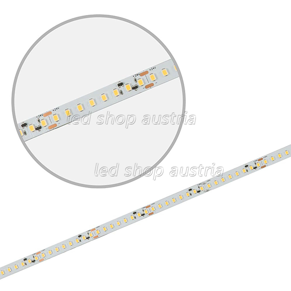LED Strip Konstantstrom 24V 21W/m 140 LED/m 5m selbstklebend warmweiß