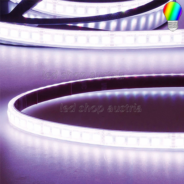 LED Strip RGB 24V IP67 120 LED/m 5m selbstklebend