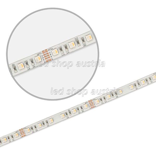 LED Strip RGB+WW 24V IP67 60 LED/m 5m selbstklebend