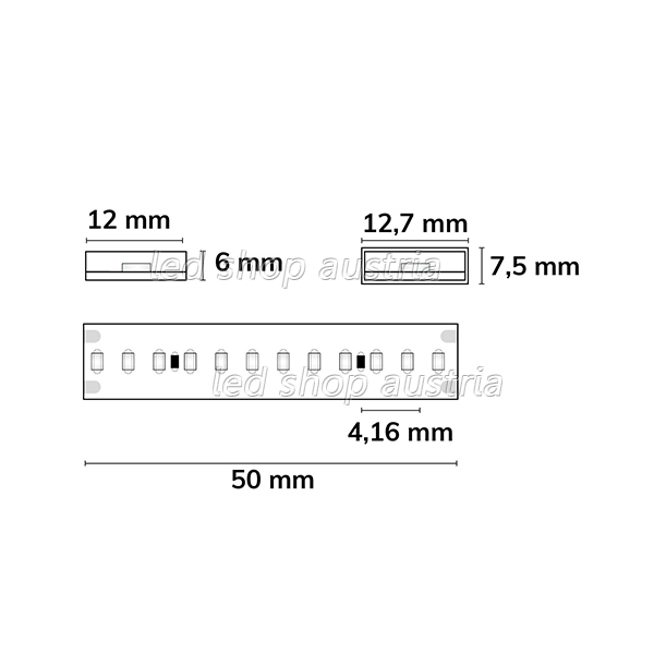 LED Strip Linear 48V IP68 239 LED/m 20m selbstklebend neutralweiß