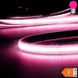 LED Strip Linear 48V IP68 240 LED/m 5m selbstklebend pink
