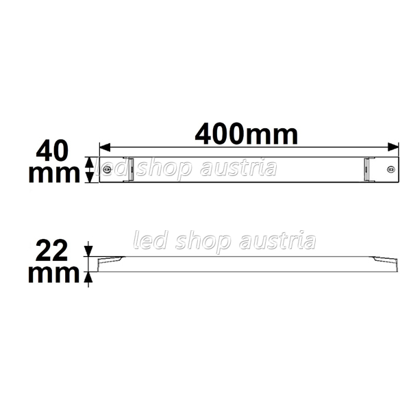 LED PWM-Trafo 24V/DC, 0-250W, slim, Push/DALI-2 dimmbar