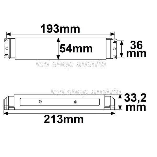 LED PWM-Trafo 24V/DC, 0-75W, Push/DALI dimmbar