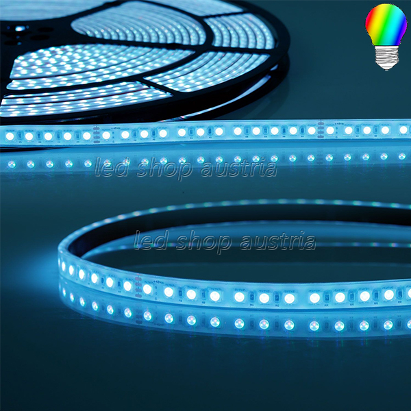 (Bild für) LED Strip RGB 48V IP68 96 LED/m 20m selbstklebend