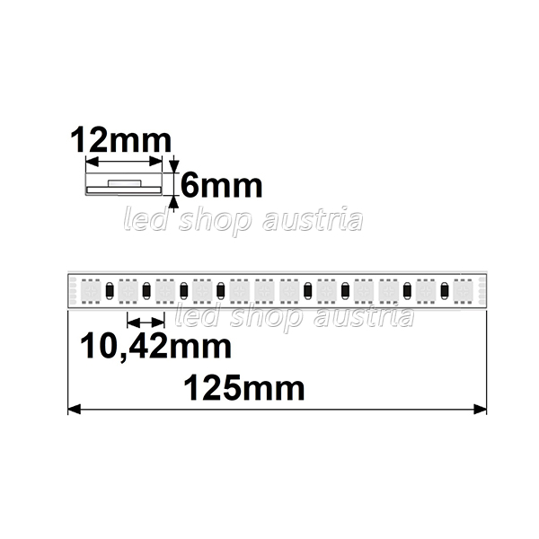 LED Strip RGB+WW 48V IP68 96 LED/m 20m selbstklebend