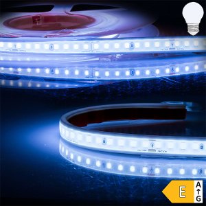 LED Strip 24V IP68 160 LED/m 5m selbstklebend kaltweiß