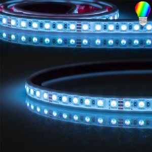 LED Strip AQUA RGB 24V IP68 120 LED/m 5m selbstklebend