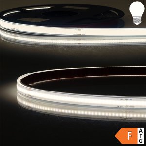 LED COB Strip 24V IP68 480 LED/m 5m selbstklebend neutralweiß