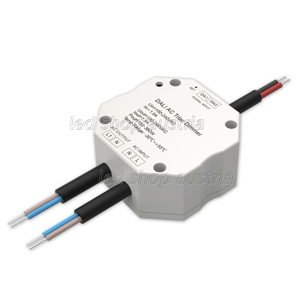 (Bild für) DALI-Phasenabschnitt-Dimmer für dimmbare 230V LED Leuchten/Trafos, 200VA
