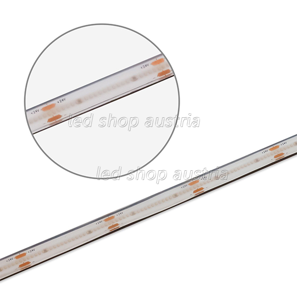 LED COB Strip bis 100°C 24V 480 LED/m 5m selbstklebend neutralweiß