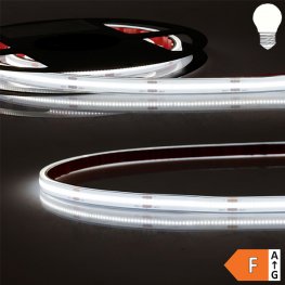 LED COB Strip bis 100°C 24V 480 LED/m 5m selbstklebend neutralweiß