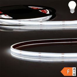 LED COB Strip bis 90°C 24V 480 LED/m 5m selbstklebend neutralweiß