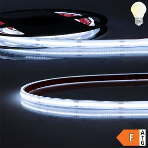 LED COB CCT Strip bis 100°C 24V 512 LED/m 5m selbstklebend