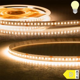 LED Strip Linear 48V IP20 160 LED/m 10m selbstklebend warmweiß 2700K