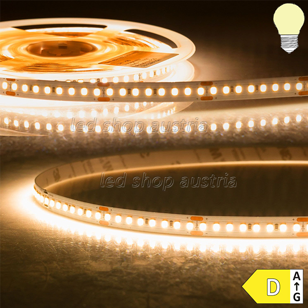 LED Strip Linear 48V IP20 160 LED/m 10m selbstklebend warmweiß 2700K