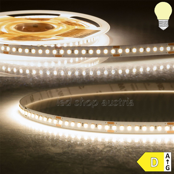 LED Strip Linear 48V IP20 160 LED/m 10m selbstklebend warmweiß 3000K