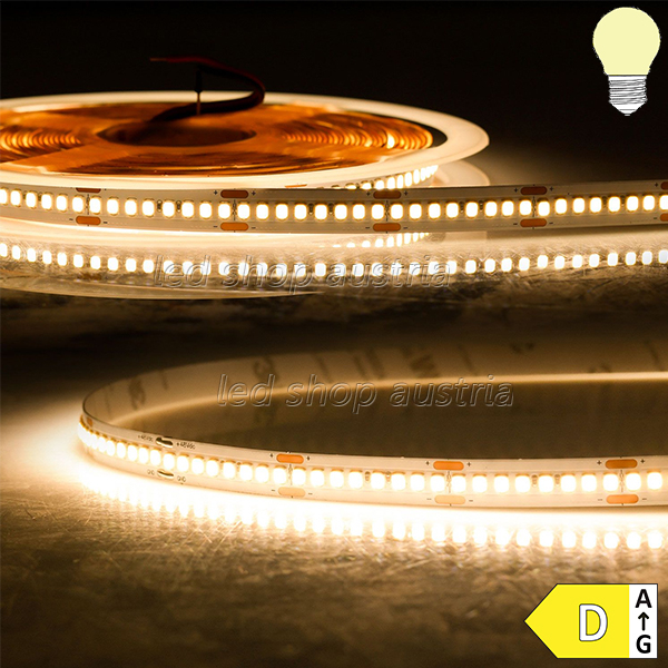 LED Strip Linear 48V IP20 240 LED/m 5m selbstklebend warmweiß 2700K