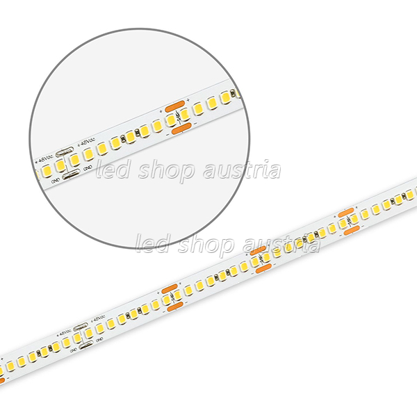 LED Strip Linear 48V IP20 240 LED/m 5m selbstklebend warmweiß 3000K