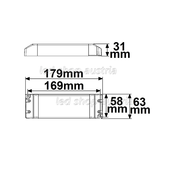 LED Netzteil 150W 48V DC