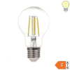 E27 A60 LED Glühfadenbirne 630 Lumen 6W warmweiß