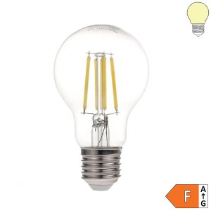 E27 A60 LED Glühfadenbirne 810 Lumen 8W warmweiß