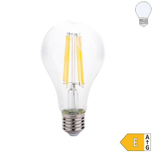 E27 A65 LED Glühfadenbirne 1500 Lumen 12W kaltweiß