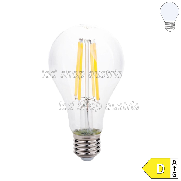 E27 A65 LED Glühfadenbirne 2100 Lumen 14W kaltweiß