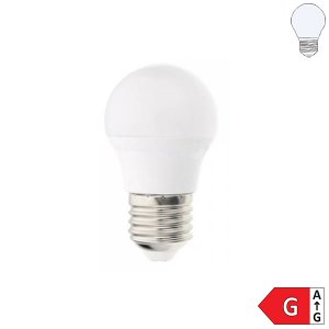 LED Birne E27 5,5W G45 kaltweiß