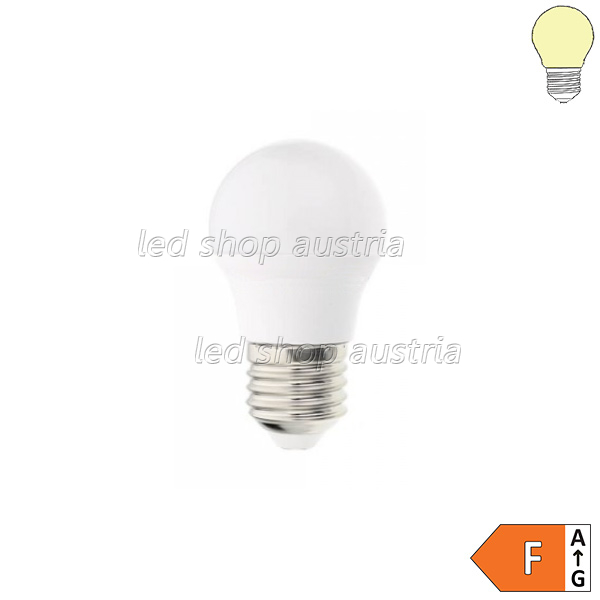 E27 LED3,5W G45 Birne Kunststoff warmweiß