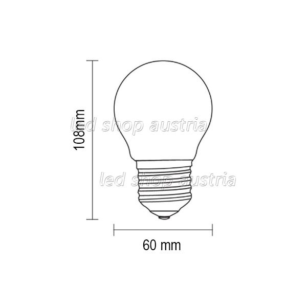 E27 LED Birne 806 Lumen 8,5W neutralweiß