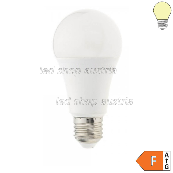 (Bild für) LED Birne 14W E27 A60 Kunststoff warmweiß