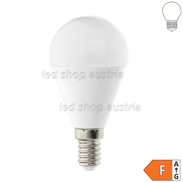E14 G45 LED Birne 710 Lumen 8W neutralweiß
