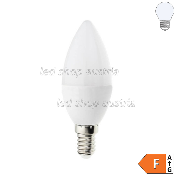 LED E14 Kerze 320 Lumen 3,7W kaltweiß