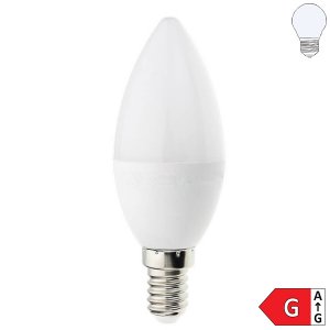 LED E14 Kerze 450 Lumen 5,5W kaltweiß