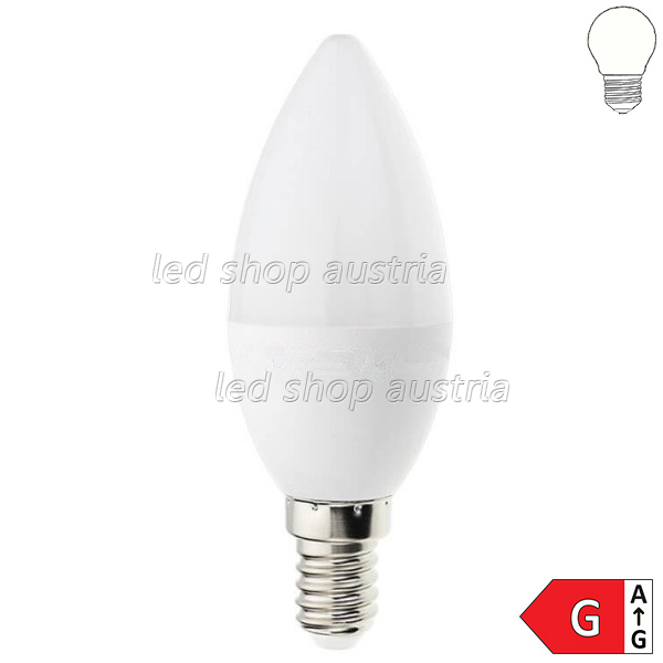 LED E14 Kerze 450 Lumen 5,5W neutralweiß