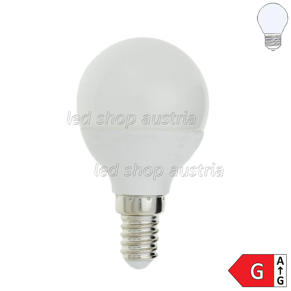 E14 LED Birne 320 Lumen 4W kaltweiß