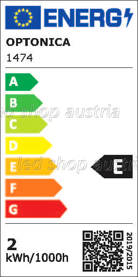 E14 LED Glühfaden-Birne 200 Lumen 2W kaltweiß