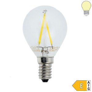 E14 LED Glühfaden-Birne 200 Lumen 2W warmweiß