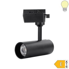 12W LED 1 Ph. Schienenstrahler schwarz warmweiß