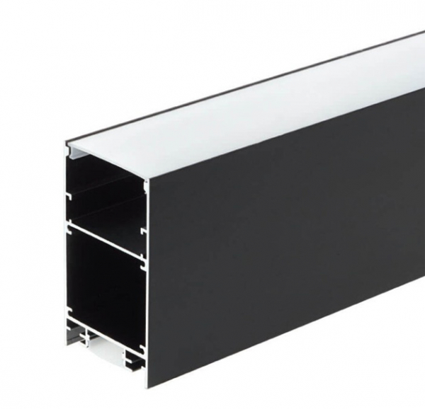 SET: LED Hängeprofil up-down Suspend_3 2000mm schwarz