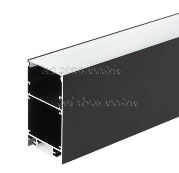 (Bild für) SET: LED Hängeprofil up-down Suspend_3 2000mm schwarz